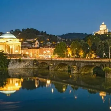 Piazza Vittorio, Piazza Gran Madre 50mq Silenzioso 公寓 都灵